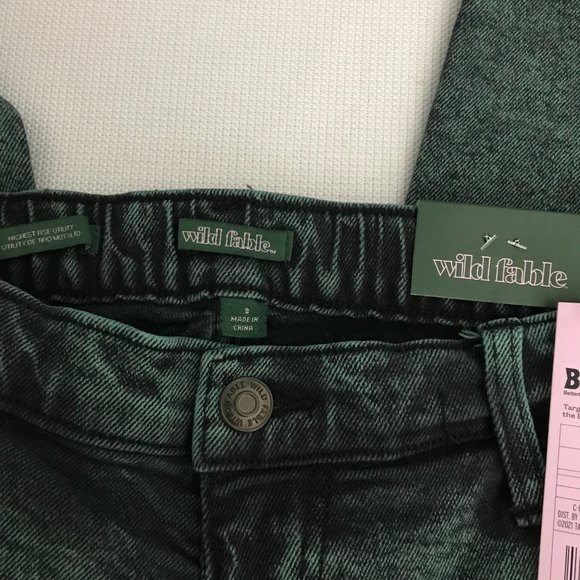Women's Wild Fable Utility Jeans size 00 - Picture 7 of 9